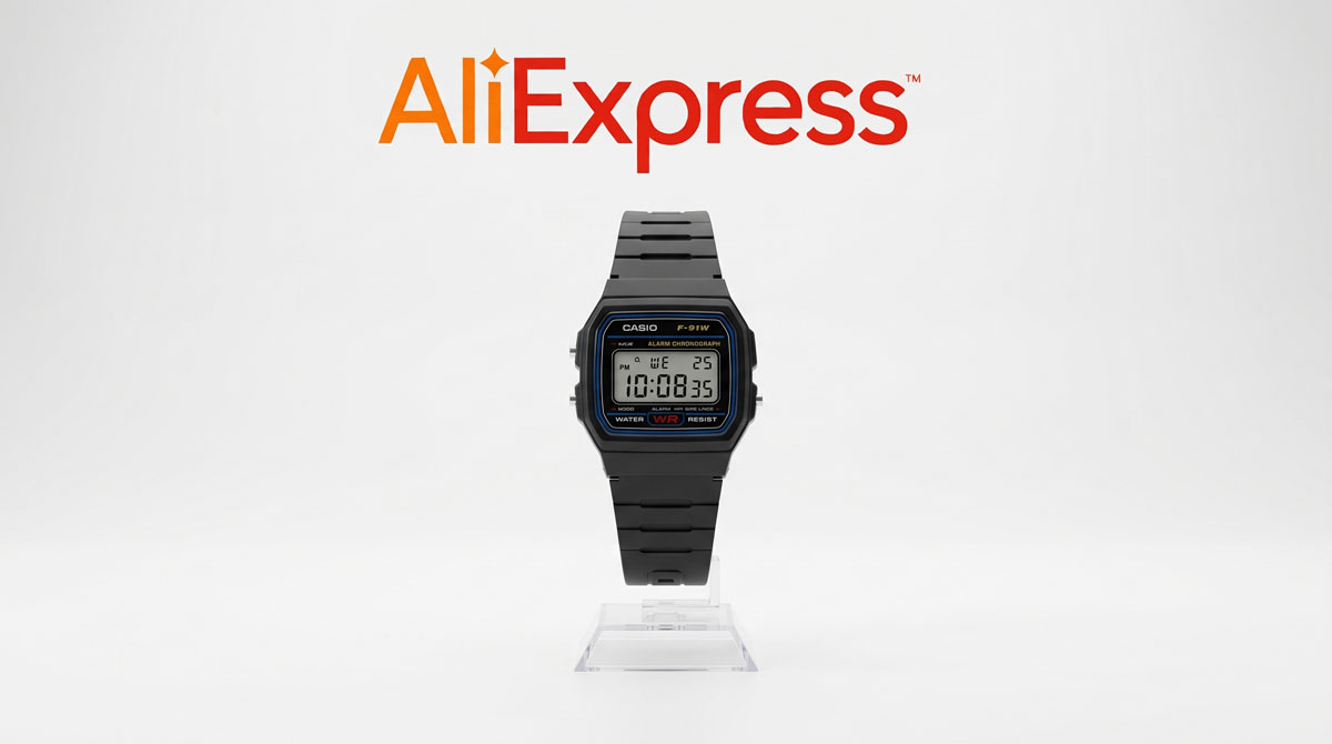Casio F-91W AliExpress – pirkėjo vadovas Lietuvoje