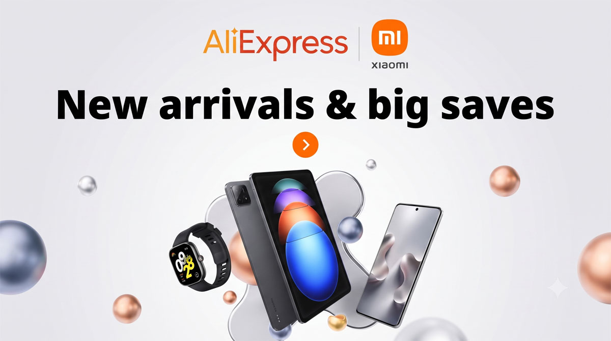 Xiaomi produkcija AliExpress platformoje